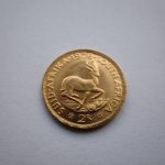 Rand Goldmünze mit Springbock